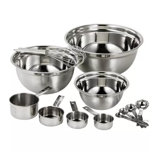 Photo 1 of  Stainless Steel Mix & Measure Set - 12 Piece