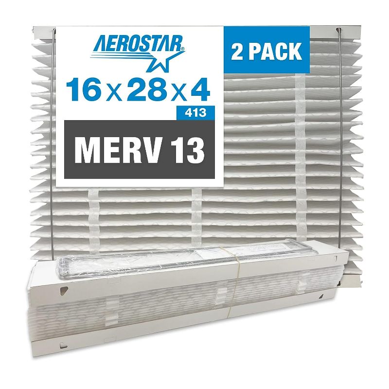 Photo 1 of Aerostar MERV 13 Collapsible Replacement Filter for Aprilaire 413