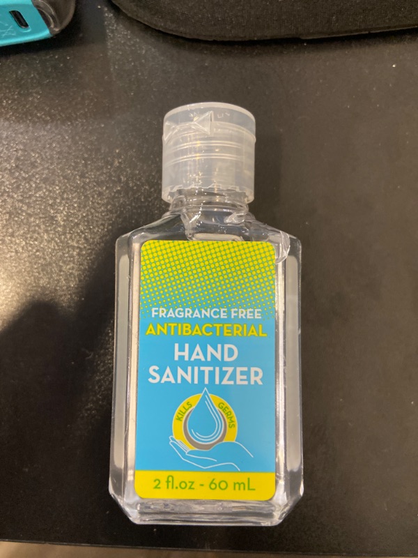 Photo 1 of 65% Alcohol Fragrence Free Hand Sanitizer Travel Size Bundle 2 oz, Cap Bottle 12 count