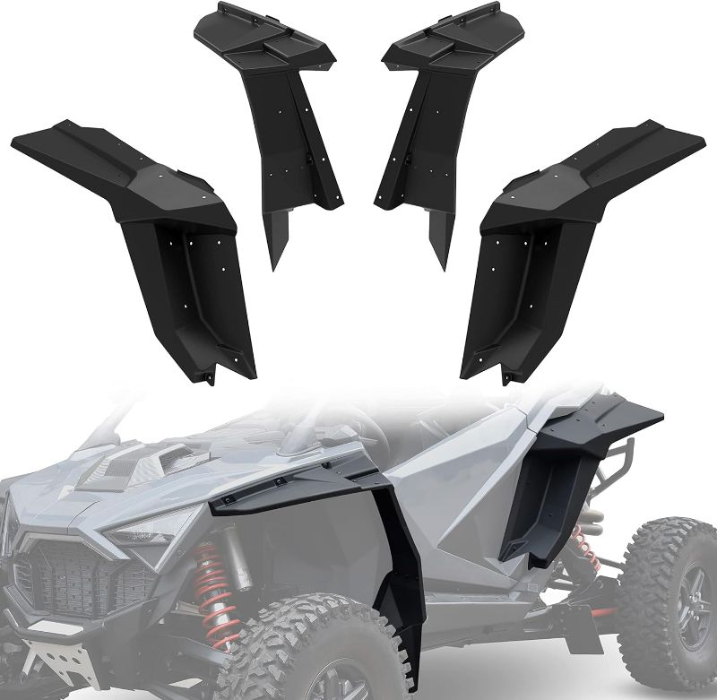 Photo 1 of Extended Fender Flares for RZR PRO XP, XXL Heavy Duty Front & Rear Full Coverage Mud Flaps Guards for Polaris RZR PRO XP/ XP4 2020-2024 RZR PRO R/Turbo R 2022-2024 (Replace #2884685)