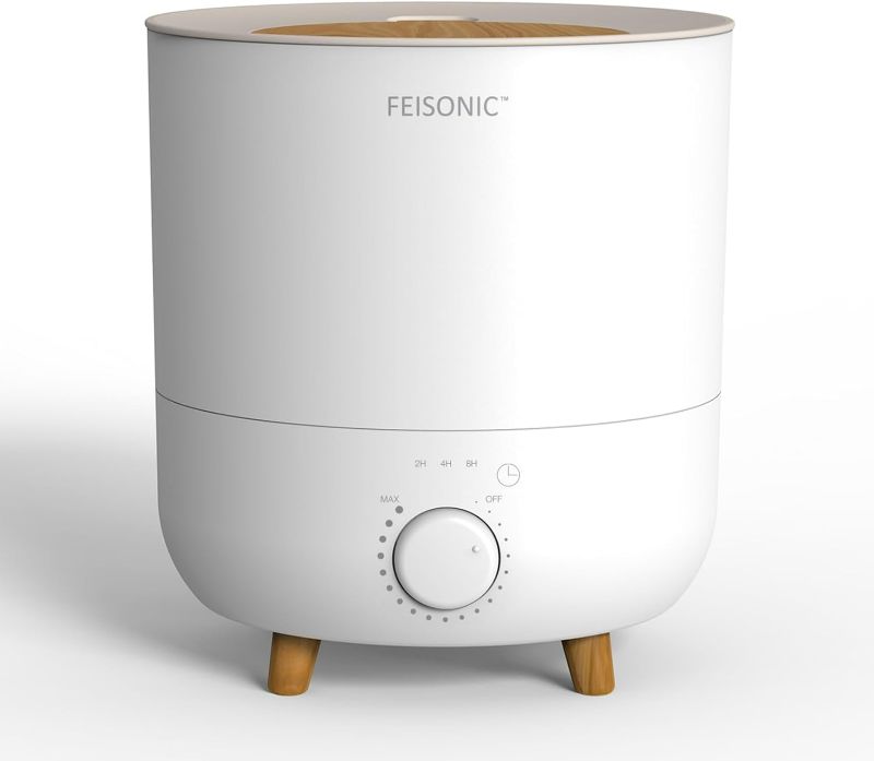 Photo 1 of Humidifiers for bedroom home with diffuser, cool mist air humidifier for baby, office, plants, Easy clean Top fill, 0.5 Gal. Small, Silent 20dB Lasts up to 20Hrs, Touch timer Auto shut-off
