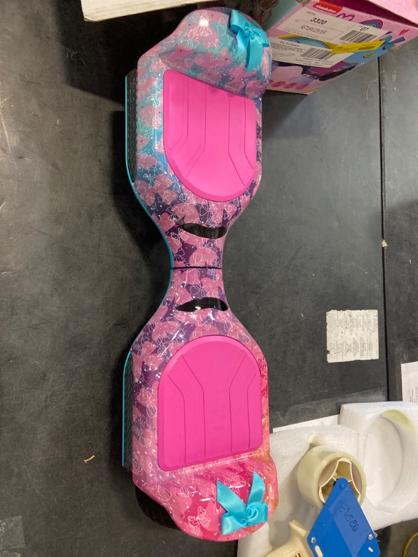 Photo 3 of JoJo Siwa Hoverboard, Self-Balancing Scooter with Bow and Light-up Wheels, for Kids Ages 8+, Pink