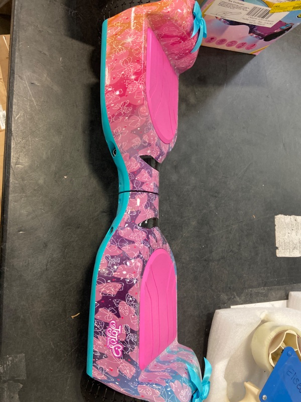 Photo 2 of JoJo Siwa Hoverboard, Self-Balancing Scooter with Bow and Light-up Wheels, for Kids Ages 8+, Pink