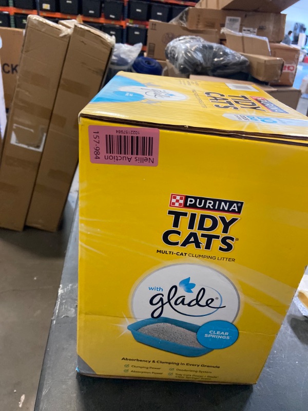 Photo 2 of Purina Tidy Cats Clumping Multi Cat Litter, Glade Clear Springs - 38 lb. Box
