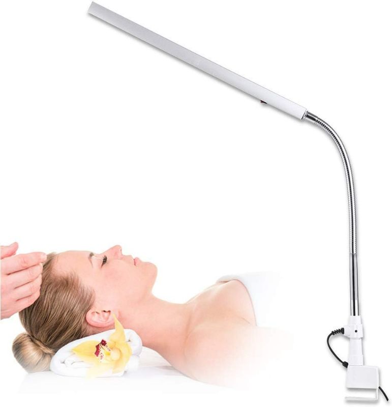 Photo 1 of Ultra-Slim LED Desk 360 Degree Rotation Metal Arm Eye-Caring Office Lamp Makeup(US Plug)
