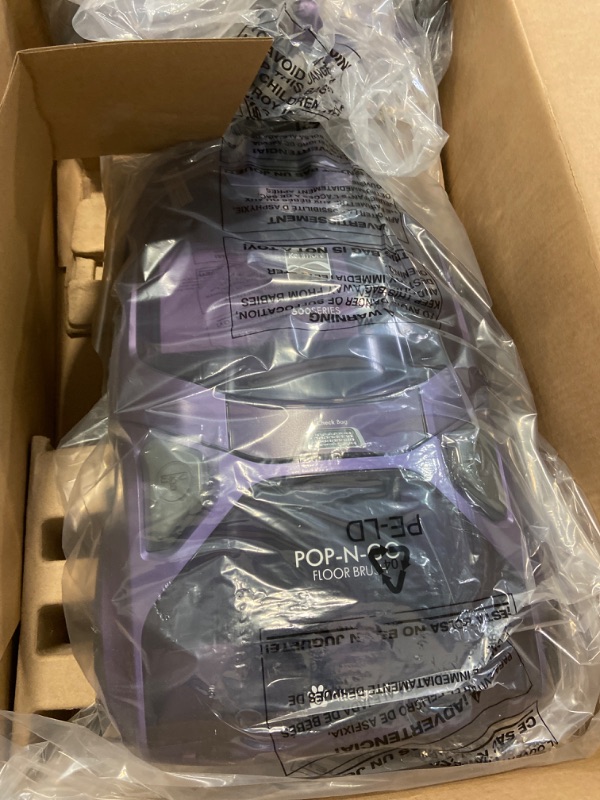 Photo 3 of Kenmore 600 Series Friendly Lightweight Bagged Canister Vacuum with Pet PowerMate, Pop-N-Go Brush, 2 Motors, HEPA Filter, Aluminum Telescoping Wand, Retractable Cord and 4 Cleaning Tools, Purple