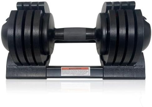 Photo 1 of Adjustable Dumbbell 22LB Single Dumbbell with Anti-Slip Metal Handle and Weight Plate for Home Exercise
