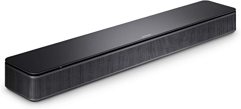 Photo 1 of Bose TV Speaker - Soundbar for TV with Bluetooth and HDMI-ARC Connectivity, Black, Includes Remote Control
