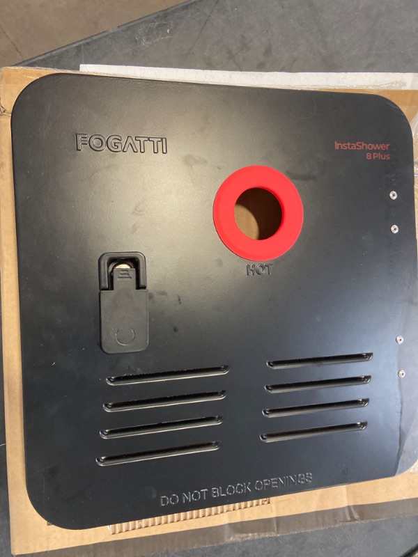 Photo 2 of FOGATTI 15 x 18 Inches RV Water Heater Black Door ONLY. Door kit for FOGATTI RV water heaters, Galvanized Steel
