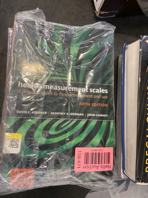 Photo 4 of Health Measurement Scales 5th Edition 
by David L. Streiner (Author), Geoffrey R. Norman John Cairney