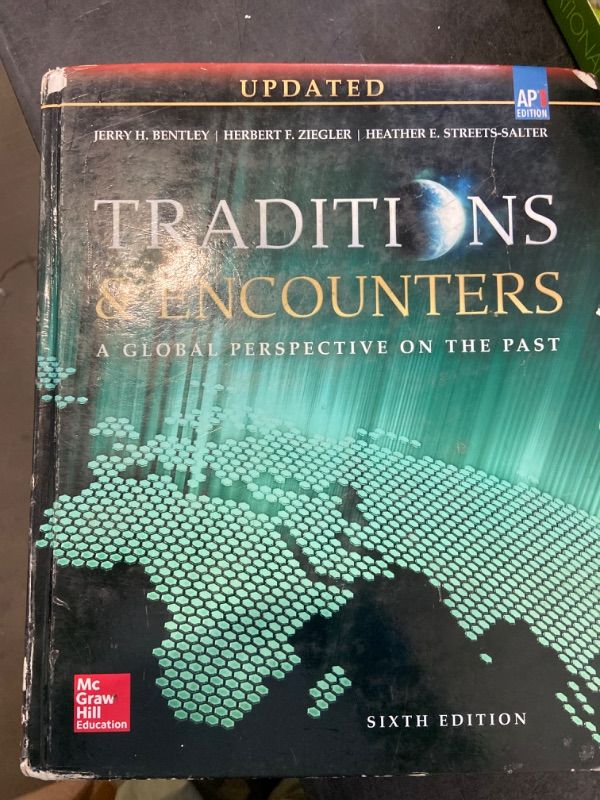 Photo 2 of Bentley, Traditions & Encounters: A Global Perspective on the Past UPDATED AP Edition, 2017, 6e, Student Edition (AP TRADITIONS & ENCOUNTERS (WORLD HISTORY)) 6th Edition
