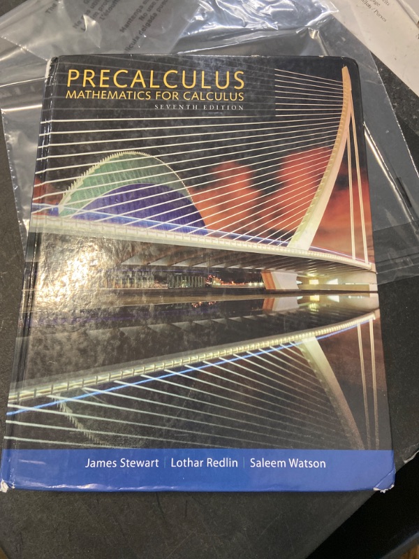 Photo 2 of Precalculus: Mathematics for Calculus (Standalone Book) 7th Edition
