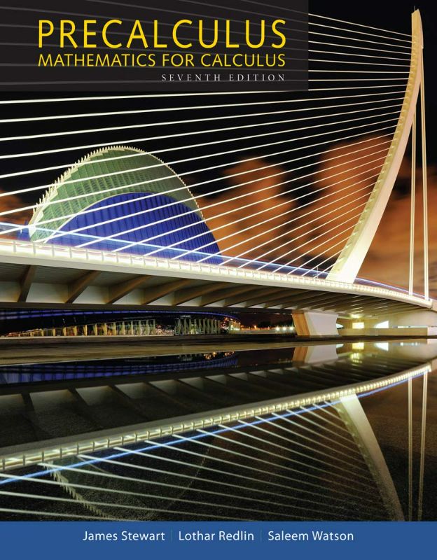 Photo 1 of Precalculus: Mathematics for Calculus (Standalone Book) 7th Edition
