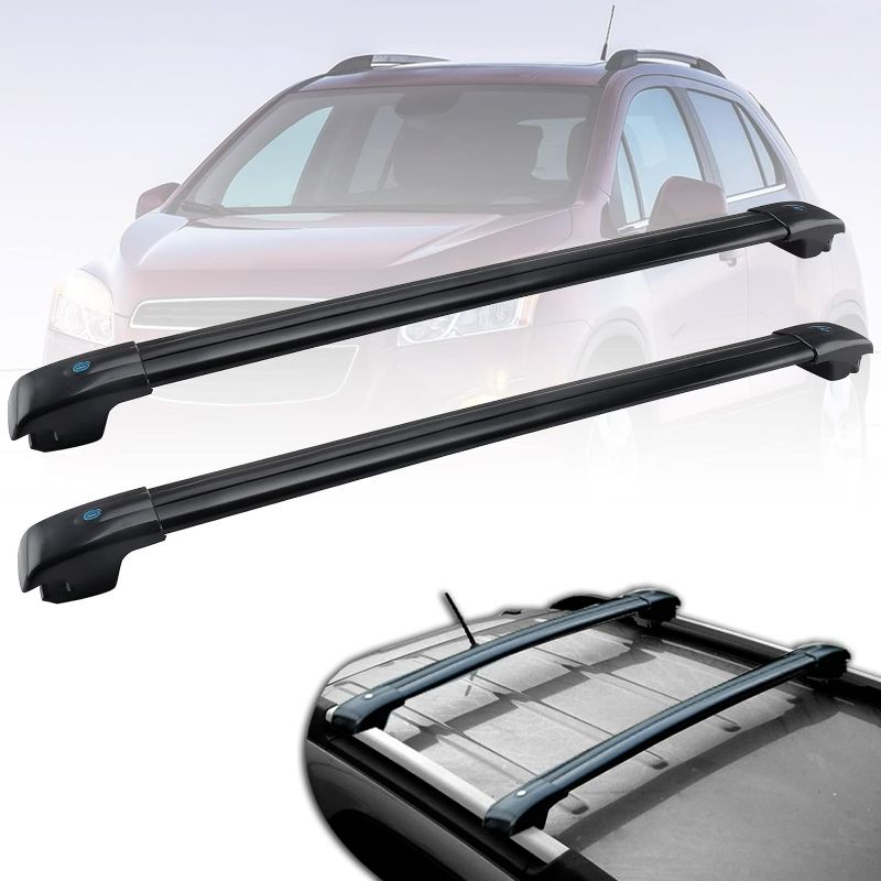 Photo 1 of MotorFansClub Roof Rack Fit for Chevrolet Chevy TRAX 2013 2014 2015-2019 2020 2021 2022 Cross Bars Cargo Luggage Rack Lockable
