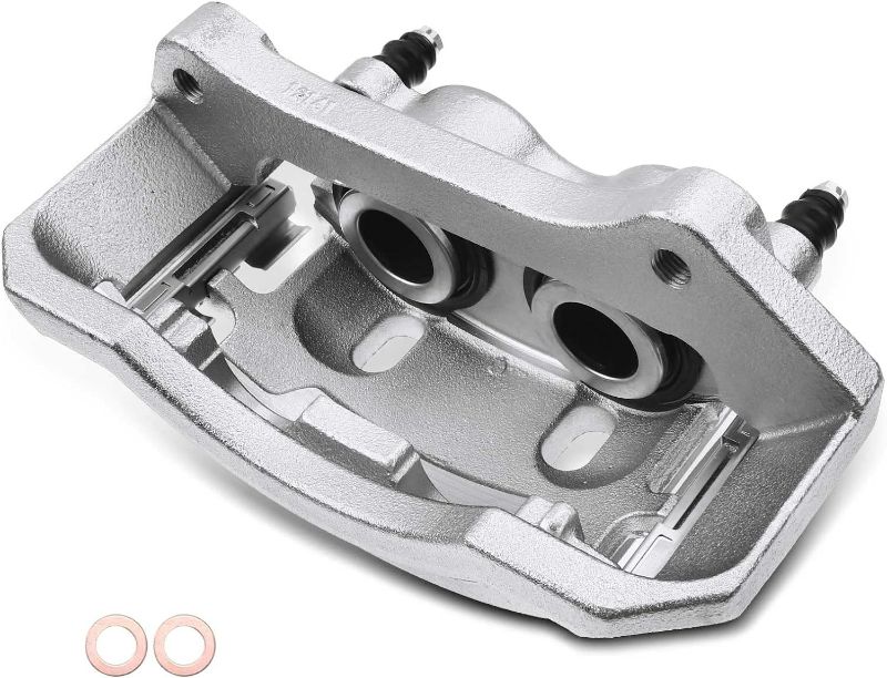 Photo 1 of A-Premium Disc Brake Caliper Assembly with Bracket Compatible with Select Dodge Models - Ram 1500 2006-2008, Ram 2500/Ram 3500 2003-2008, Ram 4000 2005-2008 - Front Left Driver Side
