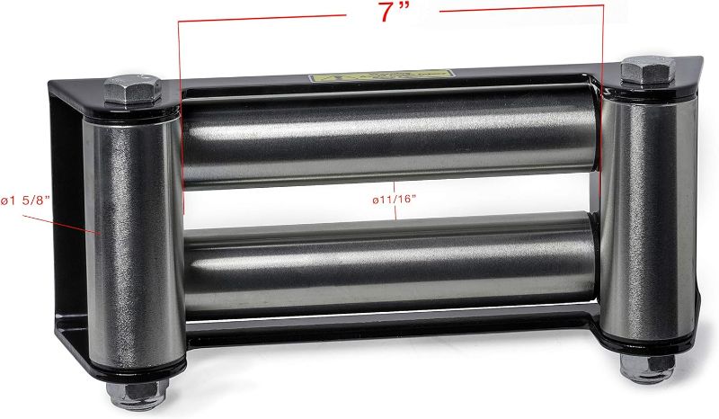 Photo 1 of HiGear 4 Way Winch Roller Fairlead - 10” Universal Mount -Cable Guide Heavy Duty Nut Disassembly 10in SUV Truck F150 8000 1000 12000lbs 14000 16000
