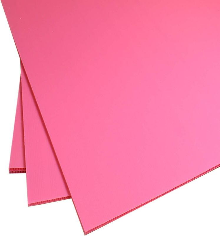 Photo 1 of Premium Corrugated Plastic Sign Boards Pink