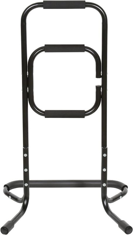 Photo 1 of Chair Stand Assist - Portable Bar Helps You Rise from Seated Position - Lift Safety Elderly Assistance Products, Metal, Black

