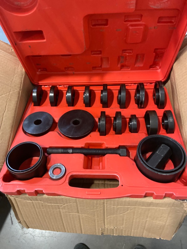 Photo 2 of DAYUAN 23pcs FWD Front Wheel Drive Bearing Removal Tool, Wheel Bearing Press Kit Bearing Adapters Bearing Installer Tool