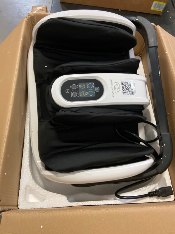 Photo 2 of Cloud Massage Shiatsu Foot Massager Machine - Increases Blood Flow Circulation, Deep Kneading, with Heat Therapy - Deep Tissue, Plantar Fasciitis, Diabetics, Neuropathy (with Remote)