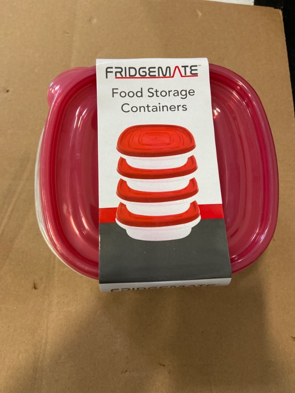 Photo 2 of FridgeMate Food Storage Container (4 Pack) 22.6 Fl oz