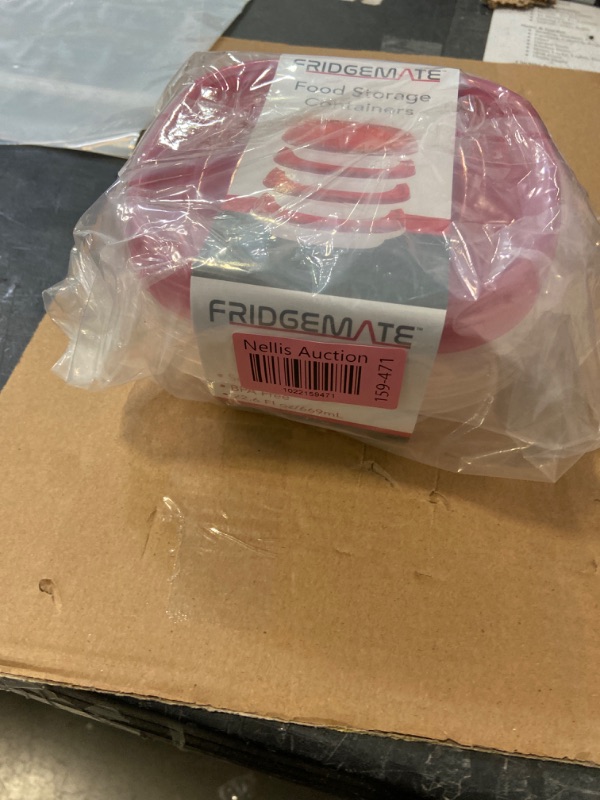 Photo 3 of FridgeMate Food Storage Container (4 Pack) 22.6 Fl oz
