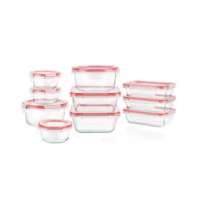 Photo 1 of Pyrex 20pc Glass Freshlock Food Storage Set
