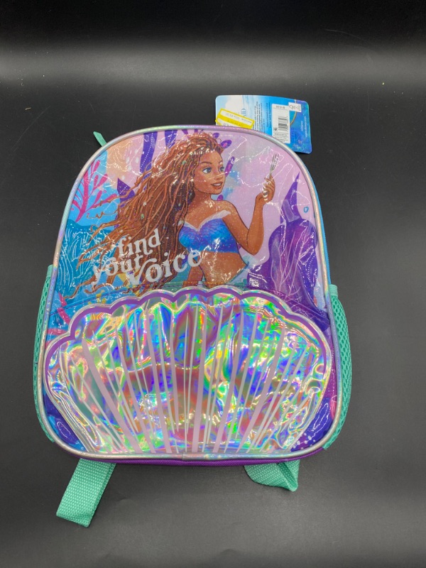 Photo 2 of Kids' Disney the Little Mermaid 11.88" Mini Backpack - Purple
