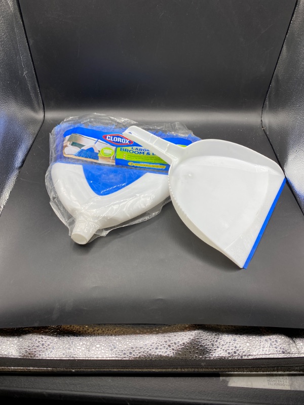 Photo 1 of Clorox Angle Broom and Dustpan
