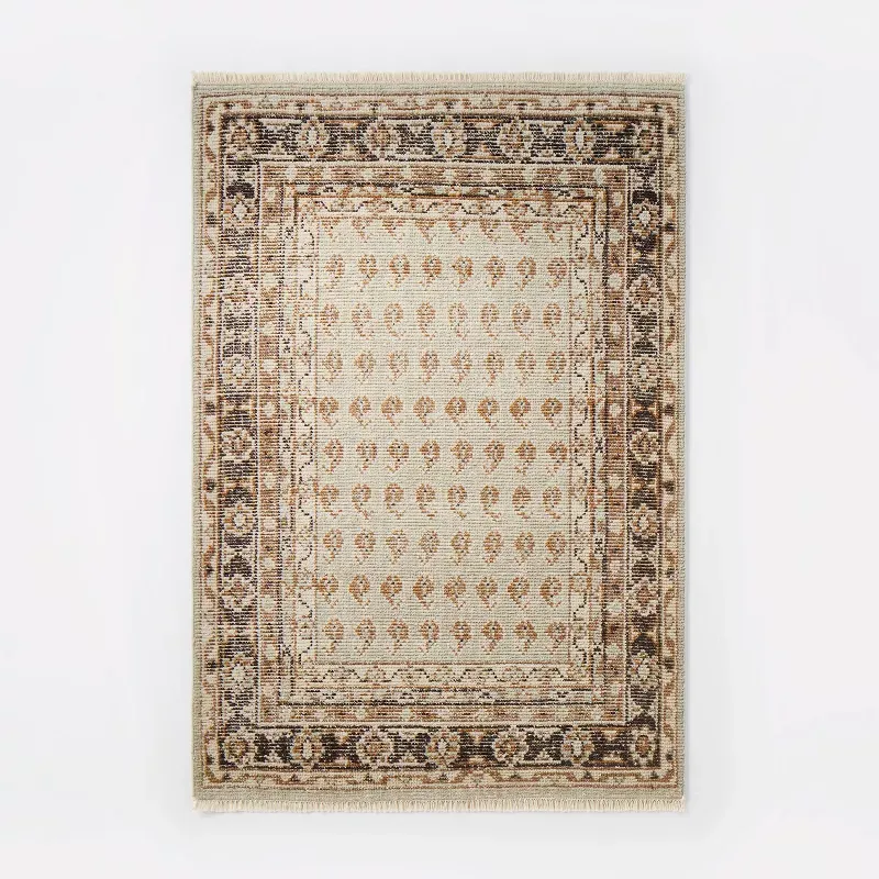Photo 1 of 7'x10' Hand Knotted Rug Ivory - Threshold™ Designed with Studio McGee
