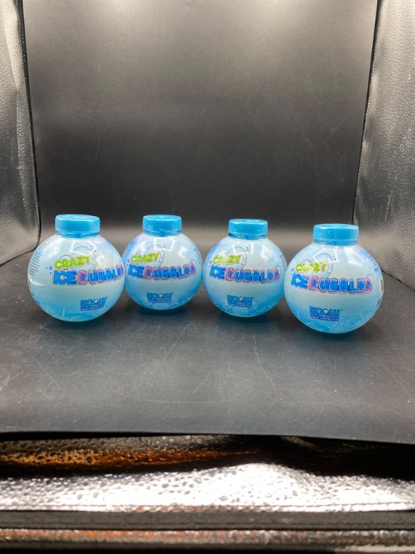 Photo 2 of Crazy Ice Bubbles Bottles (packs of 4)
