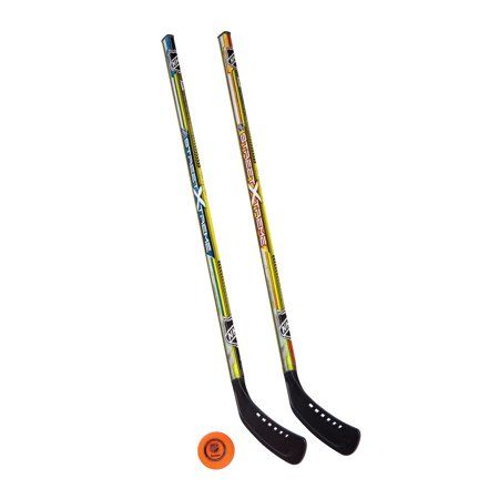 Photo 1 of Franklin Sports Street Hockey Sticks + Ball Set - Two Player Set
