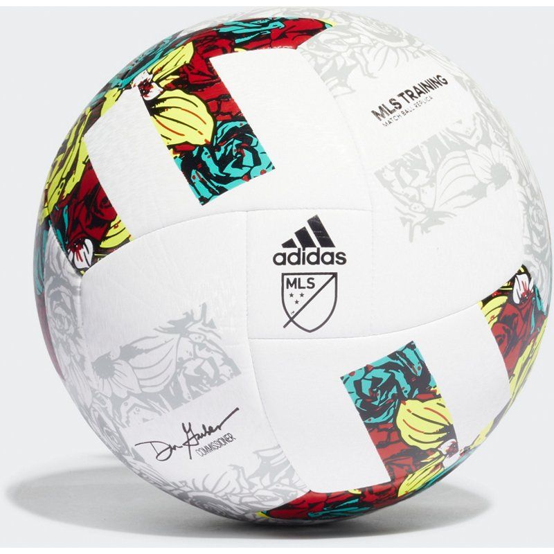 Photo 1 of Adidas 2022 MLS Training Ball - White/Multi 5
