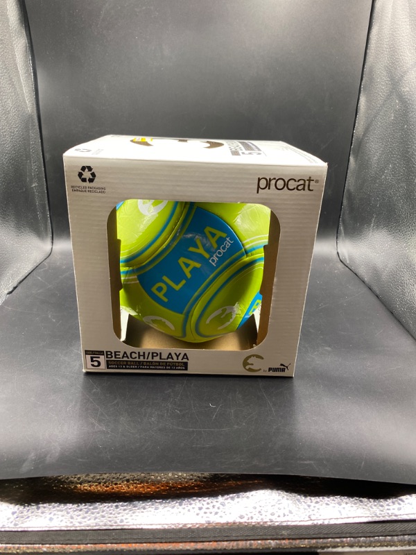 Photo 2 of ProCat Size 5 Beach Soccer Ball - Green
