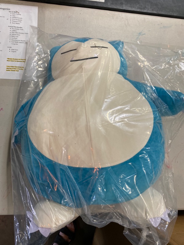 Photo 2 of Tomy Pokemon 10 Inch Character Plush | Snorlax
