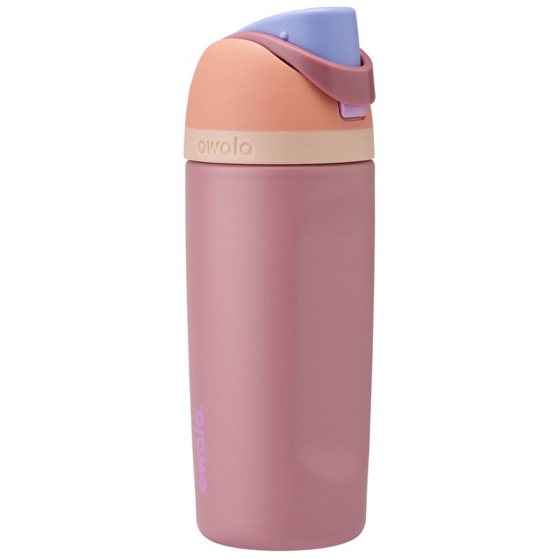 Photo 1 of Owala 16oz Kids' Free Sip Stainless Steel Water Bottle - Yoga Rose
