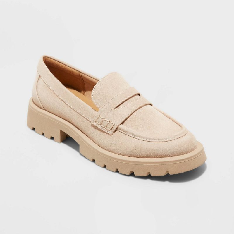 Photo 1 of Women's Archie Loafer Flats - a New Day™ Taupe 9.5

