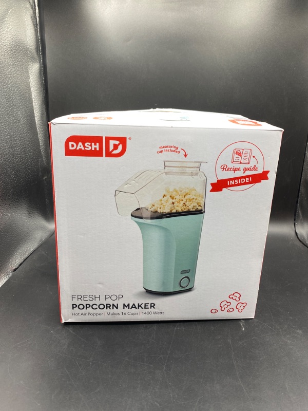 Photo 2 of Dash 16 Cup Electric Popcorn Maker - Aqua

