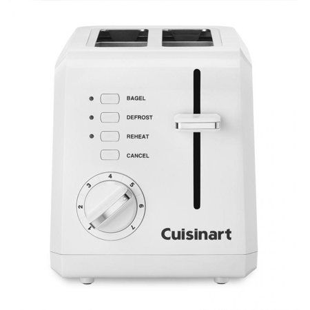 Photo 1 of Cuisinart Plastic Compact 2 Slice White Toaster
