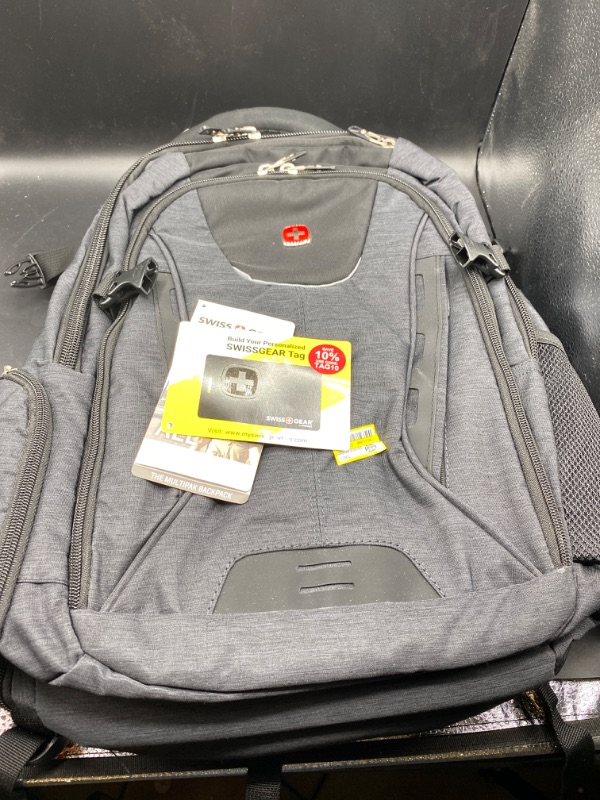 Photo 2 of SWISSGEAR Energie "Max" 19" Backpack - Charcoal
