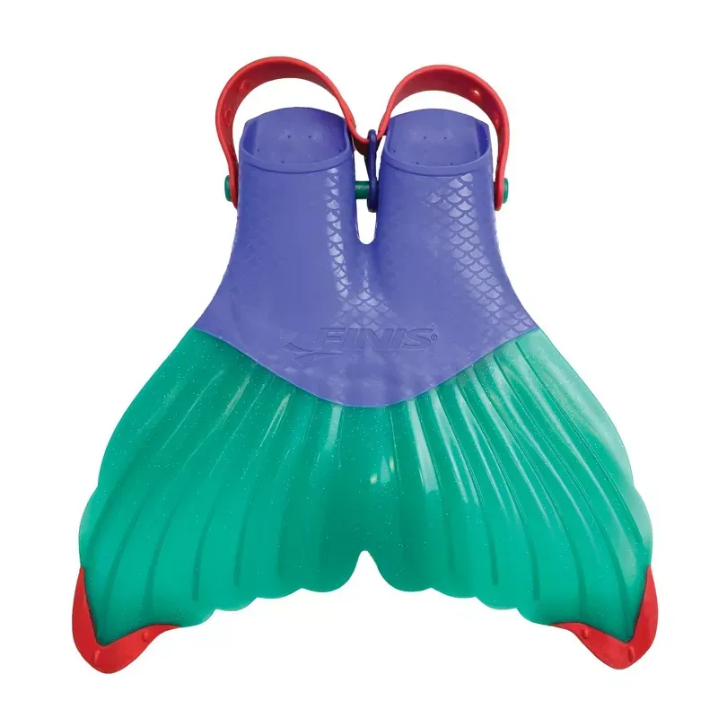 Photo 1 of Finis Kids' Mermaid Dream Fin - Purple/Green/Red
