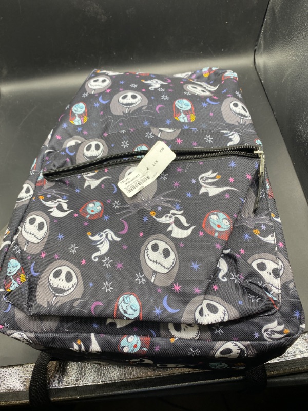 Photo 2 of Jack Skellington Backpack 16 All Over Print Nightmare Before Christmas Zero
