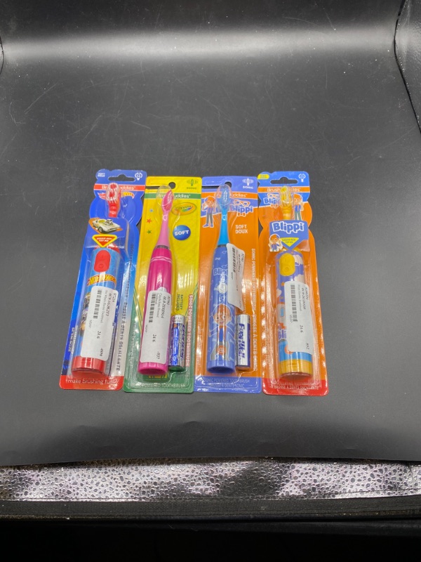Photo 1 of electric toothbrush bundle-kids