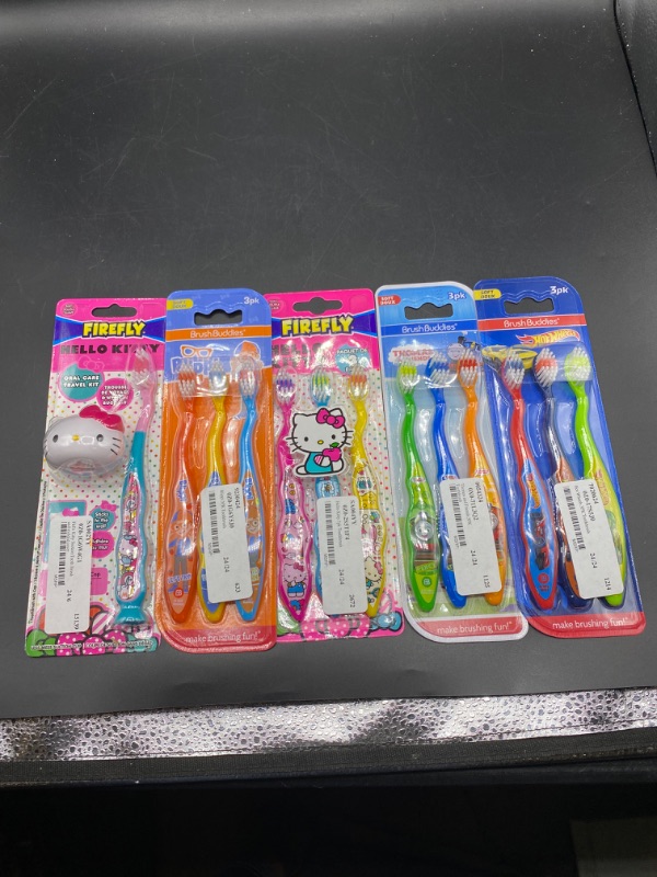 Photo 1 of kids toothbrush bundle