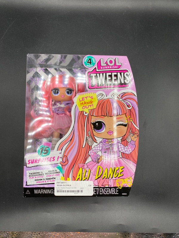 Photo 2 of LOL Surprise Tweens Series 4 Fashion Doll Ali Dance with 15 Surprises and Fabulous Accessories – Great Gift for Kids Ages 4+
