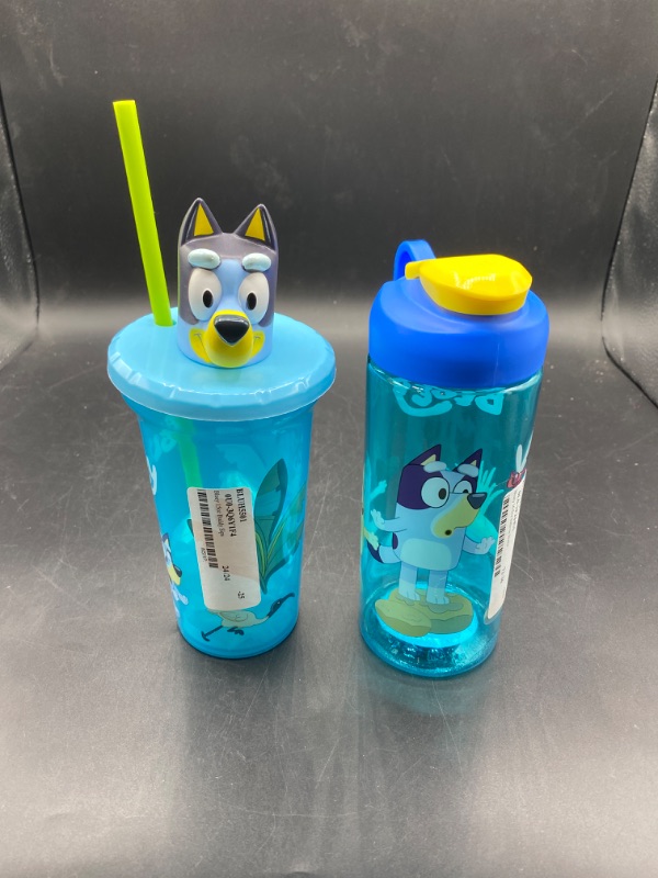 Photo 1 of Bluey Cup and Waterbottle duo