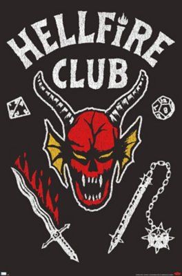 Photo 1 of Netflix: Stranger Things Season 4 - Hellfire Club Wall Poster

