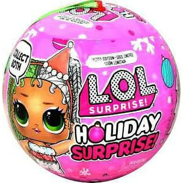 Photo 1 of LOL Surprise 2023 Holiday Present Surprise Pink Figure Pack (Limited Edition)
