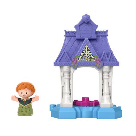 Photo 1 of Disney Frozen Anna in Arendelle Little People Portable Playset with Figure for Toddlers
