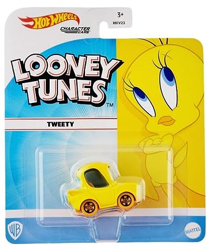 Photo 1 of Hot Wheels Tweety Character Car Collectible 1:64 Scale Toy Car Inspired by Popular Entertainment
